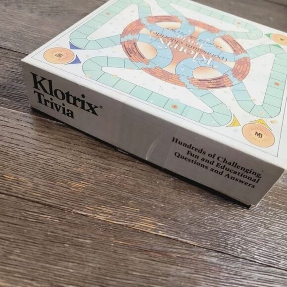 Vintage 80s Klotrix (Potassium Chloride ) Trivia Game Mead Johnson - Picture 5 of 15